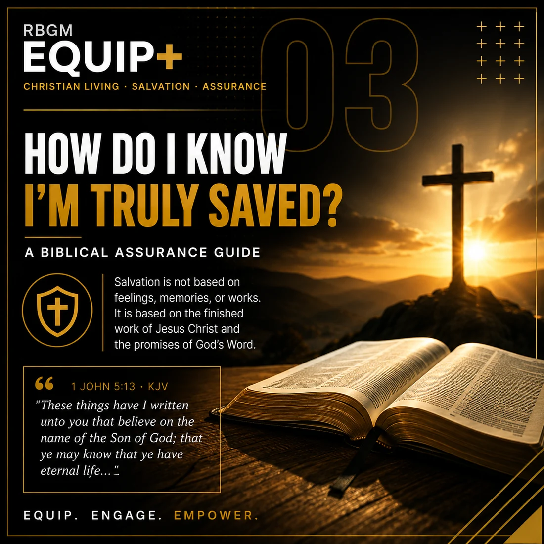 How Can I Know I’m Saved? A Biblical Assurance of Salvation Guide (KJV)